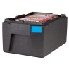 Termoizoliacinis konteineris Cam GoBox, įkraunamas iš viršaus, GN 1/1, 46 l, Cambro, Juodas, 680x400x(H)321mm
