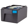 Termoizoliacinis konteineris Cam GoBox, įkraunamas iš viršaus, GN 1/1, 46 l, Cambro, Juodas, 680x400x(H)321mm