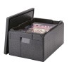 Termoizoliacinis konteineris Cam GoBox, įkraunamas iš viršaus, GN 1/1, Cambro, Juodas, 610x430x(H)320mm