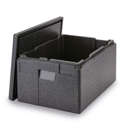 Termoizoliacinis konteineris Cam GoBox, įkraunamas iš viršaus, GN 1/1, Cambro, Juodas, 610x430x(H)320mm