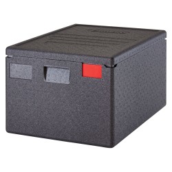 Termoizoliacinis konteineris Cam GoBox, įkraunamas iš viršaus, 600x400 mm, Cambro, 80L, Juodas, 690x490x(H)370mm