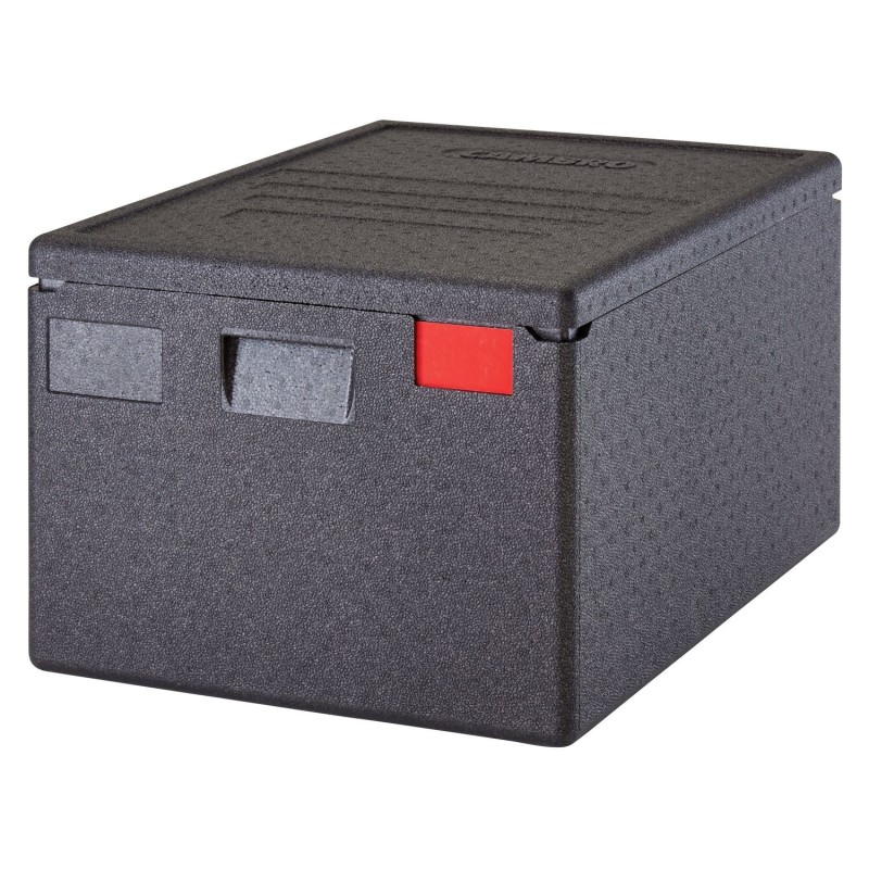 Termoizoliacinis konteineris Cam GoBox, įkraunamas iš viršaus, 600x400 mm, Cambro, 80L, Juodas, 690x490x(H)370mm