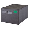 Termoizoliacinis konteineris Cam GoBox, įkraunamas iš viršaus, 600x400 mm, Cambro, 80L, Juodas, 690x490x(H)370mm
