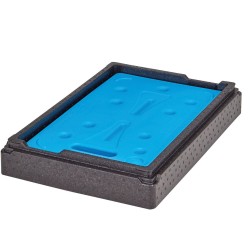 Adapteris atšaldymo kasetei Camchiller GN 1/1, Cambro, Juodas, 600x400x(H)87mm