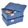 4 kamerų termoizoliacinis konteineris Cam GoBox, Cambro, Mėlynas, 480x350x(H)167mm