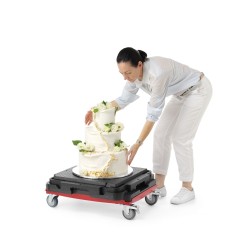 Daugiafunkcinė šilumą izoliuojanti talpykla Cam GoBox, Cambro, Šviesiai pilkas, 641x641x(H)754mm