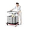 Daugiafunkcinė šilumą izoliuojanti talpykla Cam GoBox, Cambro, Šviesiai pilkas, 641x641x(H)754mm
