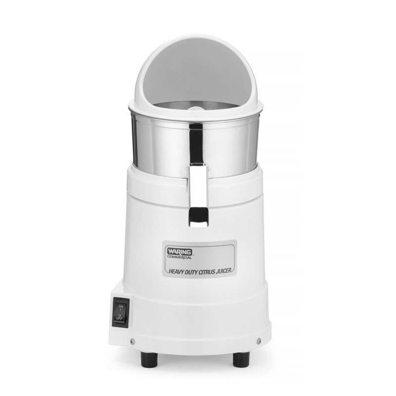Elektrinė sulčiaspaudė su apsauga nuo purslų, Waring, Balta, 230V/375W, 254x254x(H)495mm