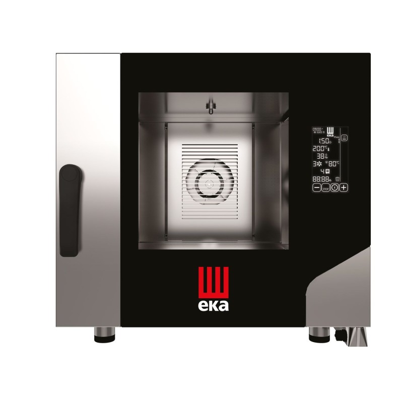 Konvekcinė garinė krosnis Millenial Black Mask Gastro 5× GN 1/1, elektrinė, Tecnoeka, 400V/7800W, 730x849x(H)700mm