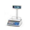 LCD pinigų sumą spausdinančios svarstyklės su stovu ir legalizacija, EGE serija, 15 kg, TEM, 325x377x(H)394mm