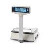 LCD pinigų sumą spausdinančios svarstyklės su stovu ir legalizacija, EGE serija, 15 kg, TEM, 325x377x(H)394mm