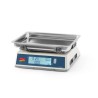 LCD pinigų sumą skaičiavimo svarstyklės su svirtimi ir legalizacija, EGE linija, gili lėkštė, 30 kg, TEM, 355x330x(H)155mm