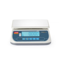LCD parduotuvių svarstyklės su legalizacija, SRP+ linija, 30 kg, TEM, 295x320x(H)120mm