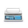 LCD parduotuvių svarstyklės su legalizacija, EGE linija, 15 kg, TEM, 325x320x(H)160mm