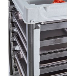 Camshelving vežimėlis talpykloms, 9x GN1/1, Cambro, 730x438x(H)102mm
