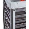 Camshelving vežimėlis talpykloms, 9x GN1/1, Cambro, 730x438x(H)102mm