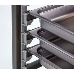 Camshelving vežimėlis talpykloms, 9x GN1/1, Cambro, 730x438x(H)102mm
