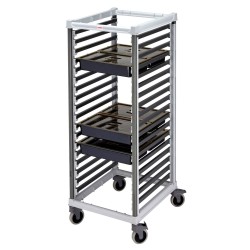 Camshelving vežimėlis talpykloms, 18x GN2/1, Cambro, 835x645x(H)171mm