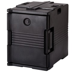 Termoizoliacinis konteineris Ultra Pan Carrier GN 1/1, įkraunamas iš priekio, Cambro, GN 1/1, Juodas, 460x630x(H)620mm