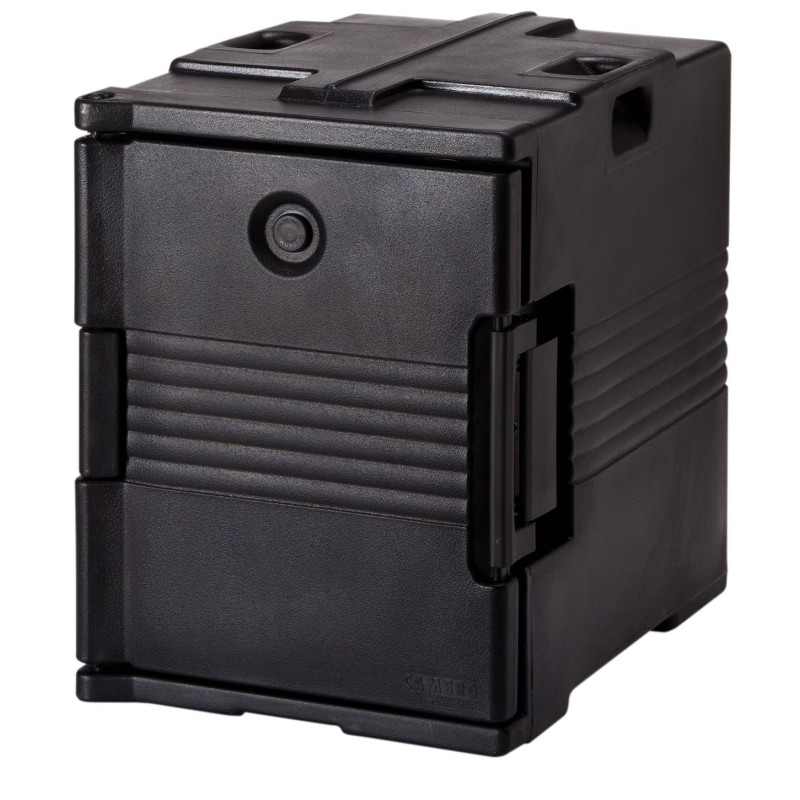 Termoizoliacinis konteineris Ultra Pan Carrier GN 1/1, įkraunamas iš priekio, Cambro, GN 1/1, Juodas, 460x630x(H)620mm