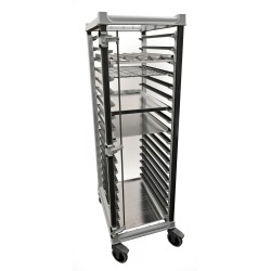 Padėklų vežimėlis Camshelving, 18x 600x400 mm, Cambro, 516x783x(H)171mm