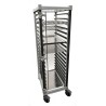 Padėklų vežimėlis Camshelving, 18x 600x400 mm, Cambro, 516x783x(H)171mm