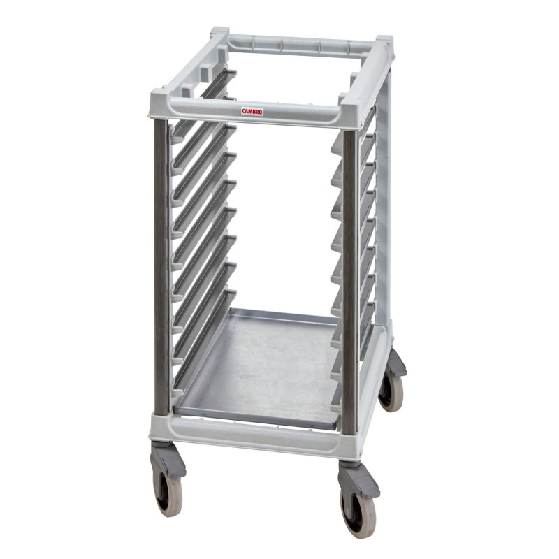 Padėklų vežimėlis Camshelving, 9x 600x400 mm, Cambro, 516x783x(H)101mm