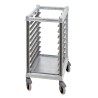 Padėklų vežimėlis Camshelving, 9x 600x400 mm, Cambro, 516x783x(H)101mm