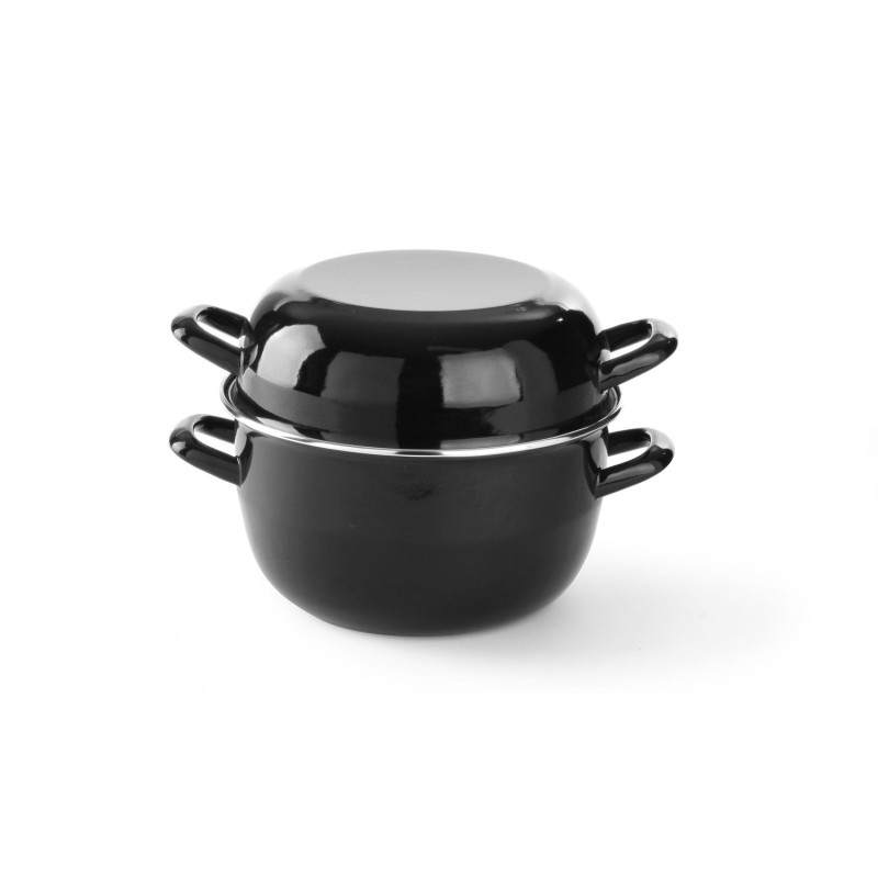 Midijų puodas su dangčiu, HENDI, 4,2L, ⌀260x(H)210mm