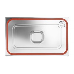 GN talpyklų dangtis su silikoniniu tarpikliu, HENDI, Profi Line, GN 1/1, 530x325mm
