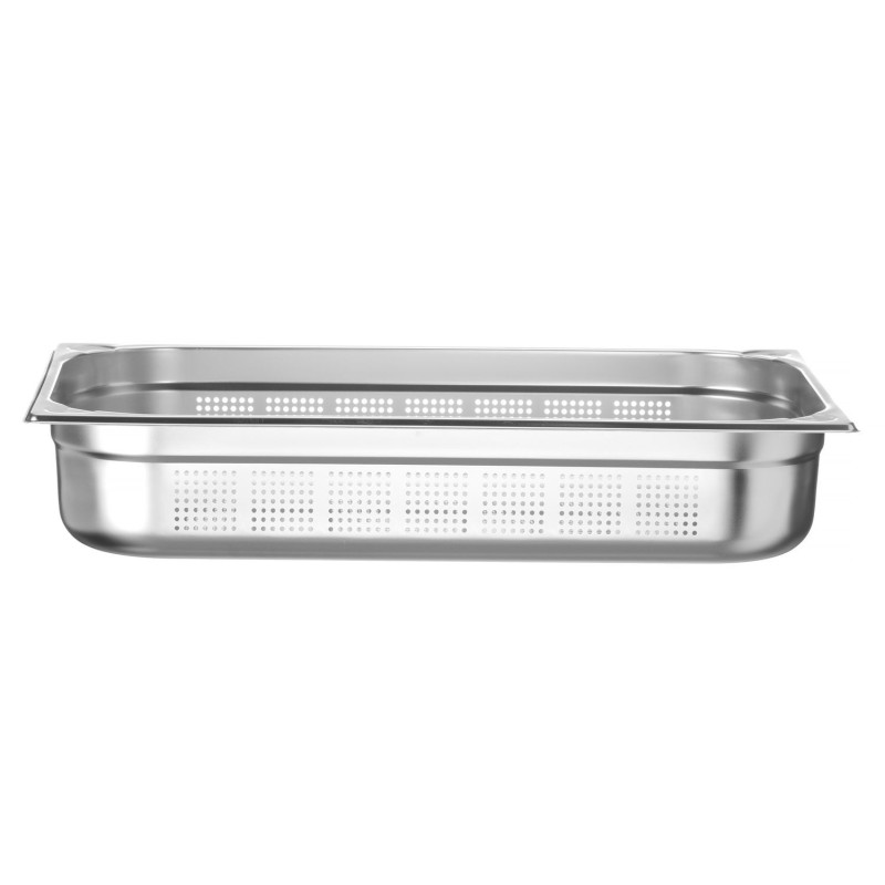 GN indas perforuotas 1/1 100 mm Kitchen Line