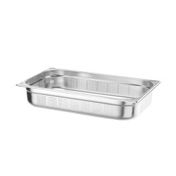 GN indas perforuotas 1/1 100 mm Kitchen Line