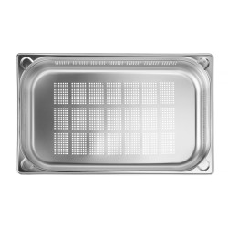 GN indas perforuotas 1/1 100 mm Kitchen Line