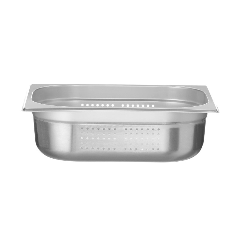 Perforuota talpykla GN 1/2, HENDI, Kitchen Line, GN 1/2, 6,5L, (H)100mm