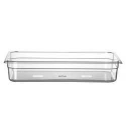 Talpykla GN 1/1 iš polikarbonato, HENDI, Profi Line, GN 1/1, 14L, Permatomas, 530x325x(H)100mm