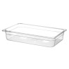 Talpykla GN 1/1 iš polikarbonato, HENDI, Profi Line, GN 1/1, 14L, Permatomas, 530x325x(H)100mm