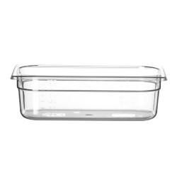 Gastronominė talpykla GN 1/3 iš polikarbonato, HENDI, Profi Line, GN 1/3, 4L, Permatomas, 325x176x(H)100mm