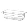 Gastronominė talpykla GN 1/3 iš polikarbonato, HENDI, Profi Line, GN 1/3, 4L, Permatomas, 325x176x(H)100mm
