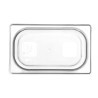 Talpykla GN 1/4 iš polikarbonato, HENDI, Profi Line, GN 1/4, 4L, Permatomas, 265x162x(H)150mm