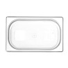 Talpykla GN 1/4 iš polikarbonato, HENDI, Profi Line, GN 1/4, 2,8L, Permatomas, 265x162x(H)100mm