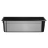 GN talpykla 1/1 iš juodo polikarbonato, HENDI, Profi Line, GN 1/1, 21L, Juodas, 530x325x(H)150mm