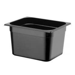 GN talpykla 1/2 iš juodo polikarbonato, HENDI, Profi Line, 12,5L, Juodas, 325x265x(H)200mm