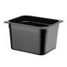GN talpykla 1/2 iš juodo polikarbonato, HENDI, Profi Line, 12,5L, Juodas, 325x265x(H)200mm