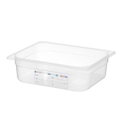 GN indas 1/2 Polipropilen HACCP 100mm