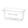 GN indas 1/3 Polipropilen HACCP 150mm