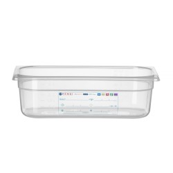 GN indas 1/3 Polipropilen HACCP 100mm