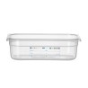 GN indas 1/3 Polipropilen HACCP 100mm