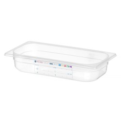 GN indas 1/3 Polipropilen HACCP 65mm