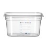 GN indas 1/4 Polipropilen HACCP 150mm