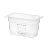 GN indas 1/4 Polipropilen HACCP 150mm
